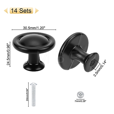 Aluminum Alloy Cabinet Handle Pull Knob FIND-WH0076-23-1