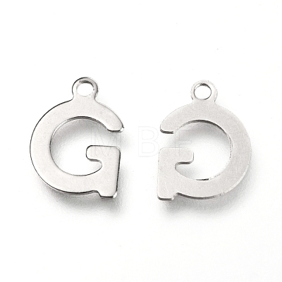 Non-Tarnish 201 Stainless Steel Charms STAS-C021-06P-G-1