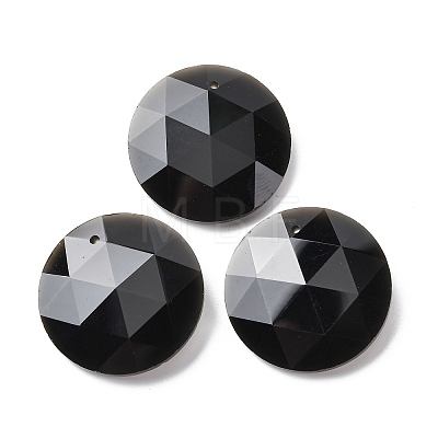 Natural Obsidian Pendants G-H331-01A-1