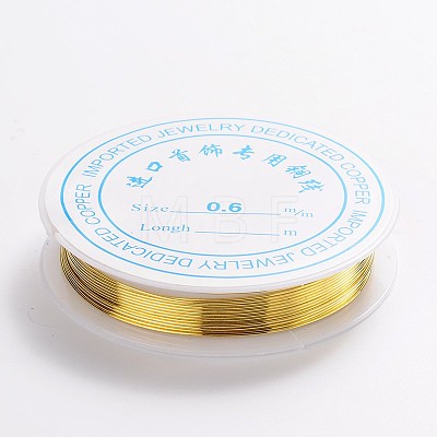 Round Copper Jewelry Wire CW0.6mm007A-NF-1