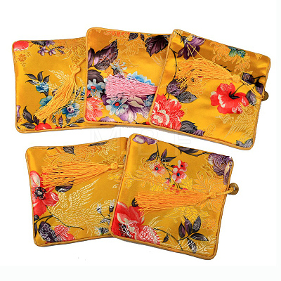 Retro Square Cloth Zipper Pouches CON-PW0001-095E-1