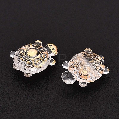 Transparent ABS Plastic Beads TACR-T028-77A-1