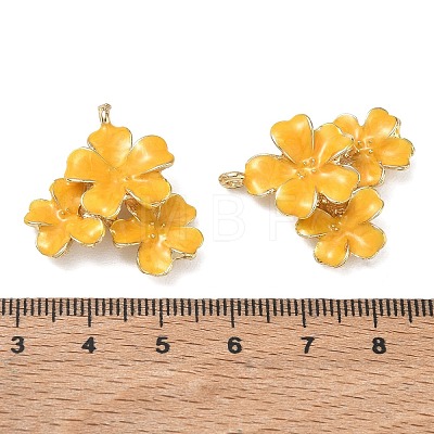 Alloy with Enamel Pendants AL-CBAE84A-05G-01-1
