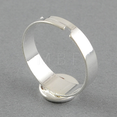 (Holiday Stock-Up Sale)Brass Pad Ring Settings MAK-S018-12mm-JN003S-1