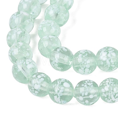 Handmade Lampwork Beads Strands LAMP-N037-07G-1