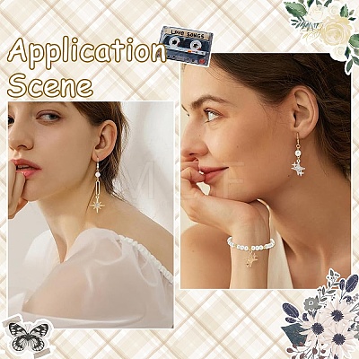 16Pcs 8 Styles Brass & Alloy & Rhinestone & Cubic Zirconia Pendants Sets FIND-YW0011-28-1