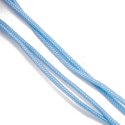 6Pcs 6 Colors Braided Nylon Cord Bracelet Making AJEW-JB01570-1
