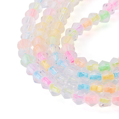 1 Strand Glass Beads Strands LAMP-TADJ0001-04D-1
