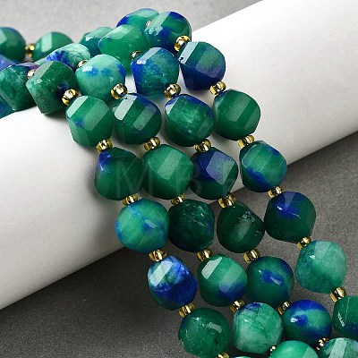 Natural Quartz Dyed Beads Strands G-U023-A02-03-1