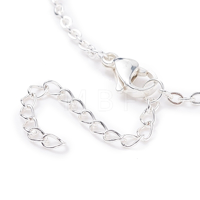 Natural Pearl Beads Link Bracelet with 304 Stainless Steel Cable Chains for Women BJEW-JB08002-02-1