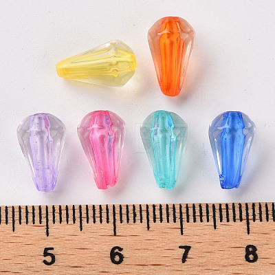 Transparent Acrylic Beads X-TACR-S154-03A-1