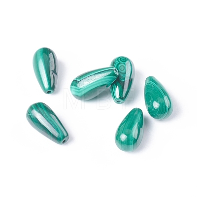 Natural Malachite Beads G-E557-14A-1