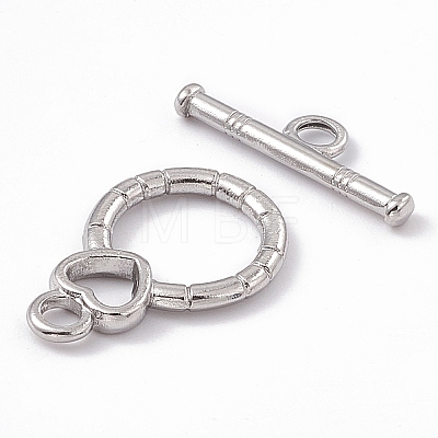 304 Stainless Steel Toggle Clasps STAS-G299-01P-1