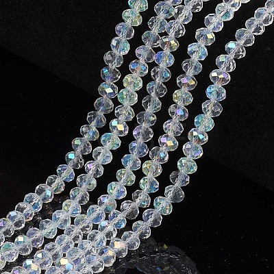 Electroplate Glass Beads Strands LS-EGLA-A034-T3mm-L19-1
