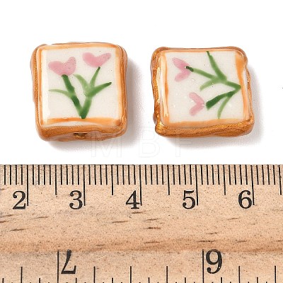 Handmade Porcelain Beads PORC-C008-03B-1