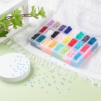 DIY Beads Jewelry Kits DIY-JQ0001-05-4mm-1