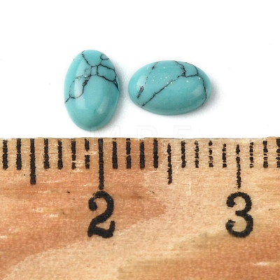 Synthetic Turquoise Cabochons G-A094-01A-44-1