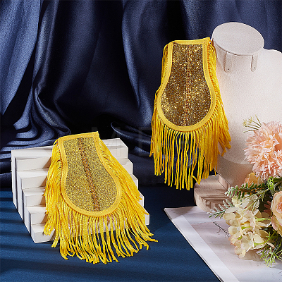 Cloth Tassel Shoulder Epaulettes DIY-WH0816-203C-1