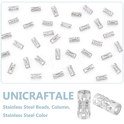 Unicraftale 200Pcs 304 Stainless Steel Beads STAS-UN0051-79-1