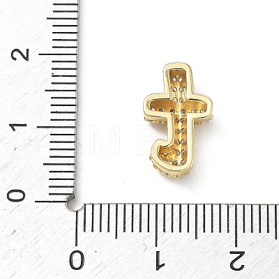 Brass Micro Pave Cubic Zirconia Pendants KK-A300-02G-T-1