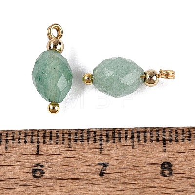 Natural Green Aventurine Pendants GG-N004-02G-03-1