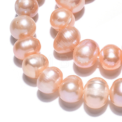 Natural Cultured Freshwater Pearl Beads Strands PEAR-N013-06J-1
