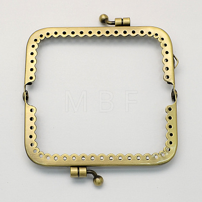 Iron Purse Frame Handle for Bag Sewing Craft Tailor Sewer FIND-R022-11AB-1