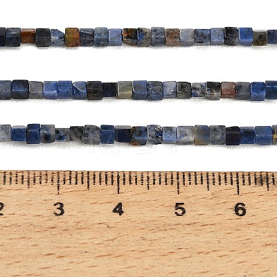 Natural Dumortierite Beads Strands GG-CBA2498-A05-01-1