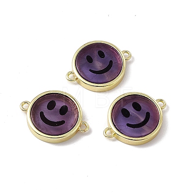 Natural & Synthetic Mixed Stone Connector Charms G-G977-07-1