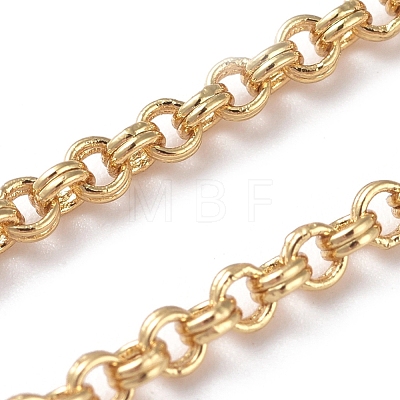3.28 Feet Soldered Brass Rolo Chains X-CHC-G005-22G-1