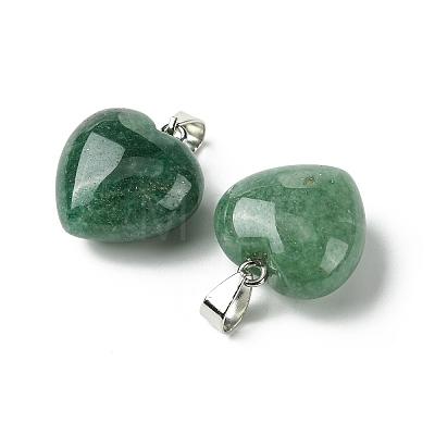 Natural Green Aventurine Pendants G-F820-10A-25-1