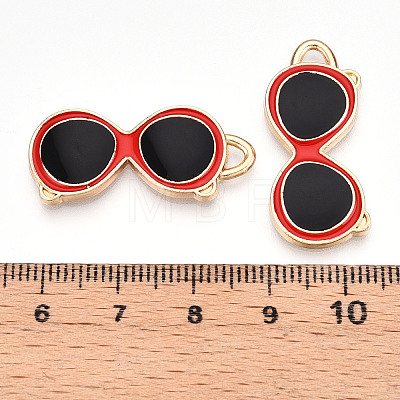 Alloy Enamel Pendants ENAM-T022-19D-1