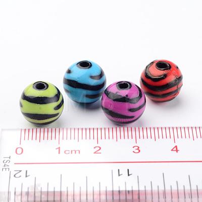 Opaque Acrylic Beads SACR-C020-53-1