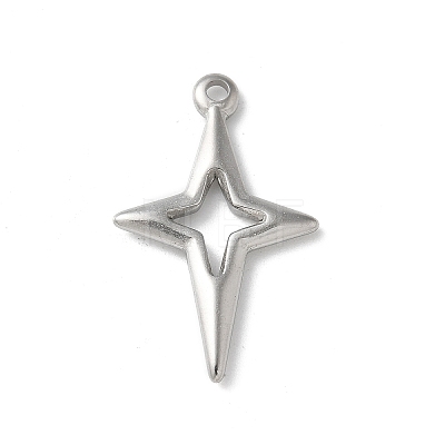 304 Stainless Steel Pendants STAS-I330-013P-1