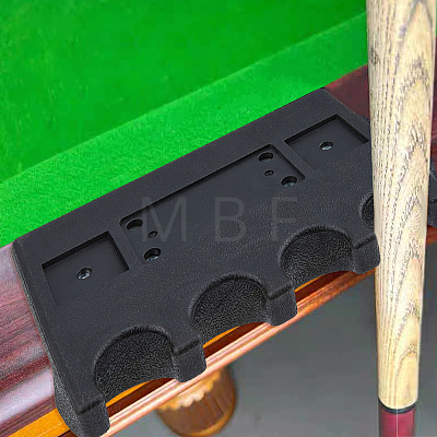 Self Adhesive Plastic Billiard Cue Stick Rack Billiard Table Accessories DIY-WH0430-317A-1