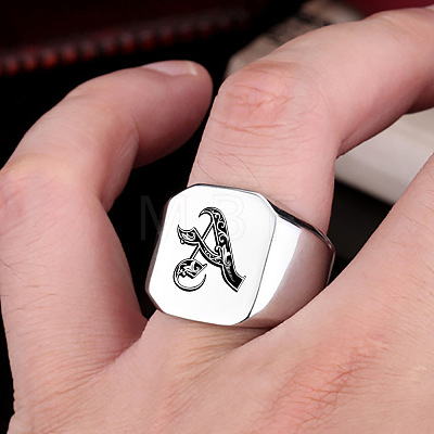 304 Stainless Steel Finger Rings for Men FS-WG073E9-01-1