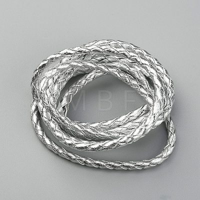 Braided PU Leather Cords LS-WL-WH0005-002C-1