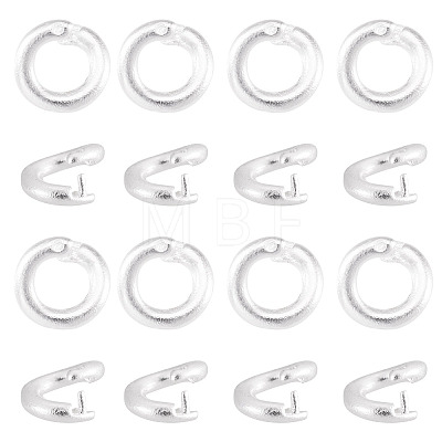 20Pcs Brass Open Jump Rings KK-TA0008-76S-1