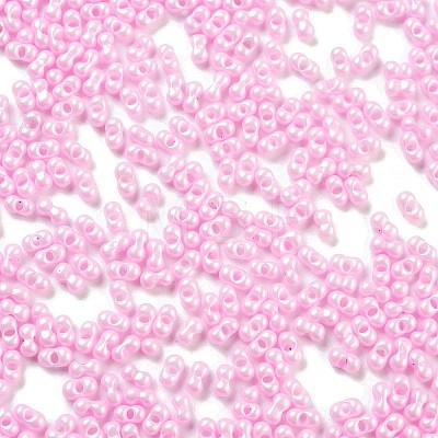 Opaque Colours Glass Seed Beads SEED-A033-06L-1