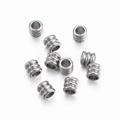 Tarnish Resistant 316 Stainless Steel Spacer Beads STAS-H376-58-1