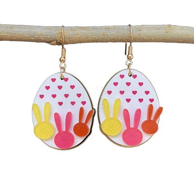 Easter Acrylic Dangle Earrings FS-WG2A856-02-1