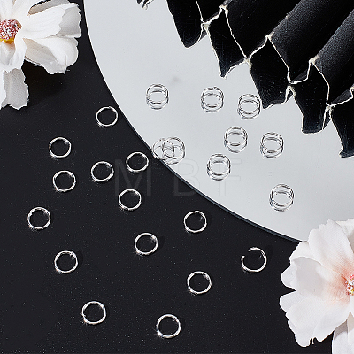 300Pcs 304 Stainless Steel Open Jump Rings STAS-BBC0004-98A-1