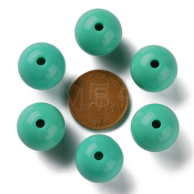 Opaque Acrylic Beads MACR-S370-C16mm-A38-1