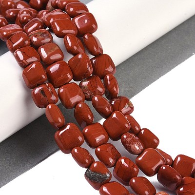 Natural Red Jasper Beads Strands G-M435-A05-01-1