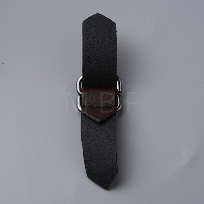 PU Leather Buckles FIND-WH0129-60B-1