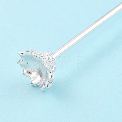 Alloy Hair Stick Findings FIND-O002-02S-1