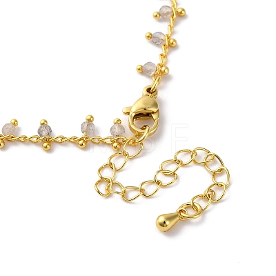 Brass Cable Chain Necklace Making KK-K337-12G-04-1