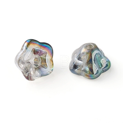 Electroplate Glass Beads X-EGLA-I012-A-1