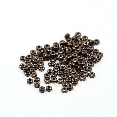 Electroplate Non-magnetic Synthetic Hematite Beads Strands G-J216D-04-1