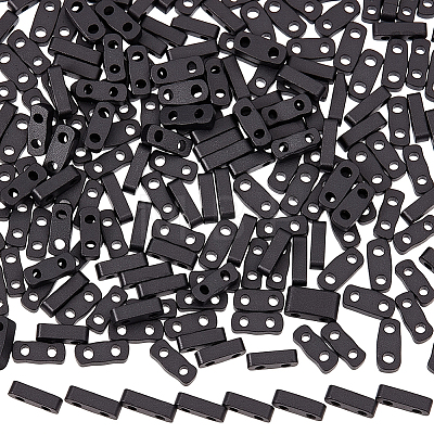 315Pcs 2-Hole Baking Paint Glass Seed Beads SEED-PA0001-39-1